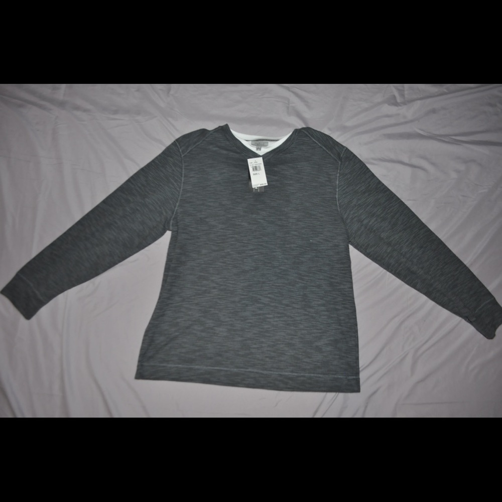 Long sleeve shirt made by method